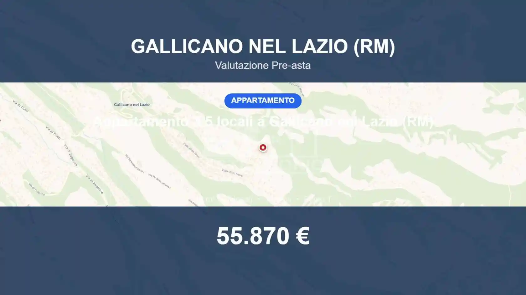 Appartamento in vendita a Gallicano nel Lazio