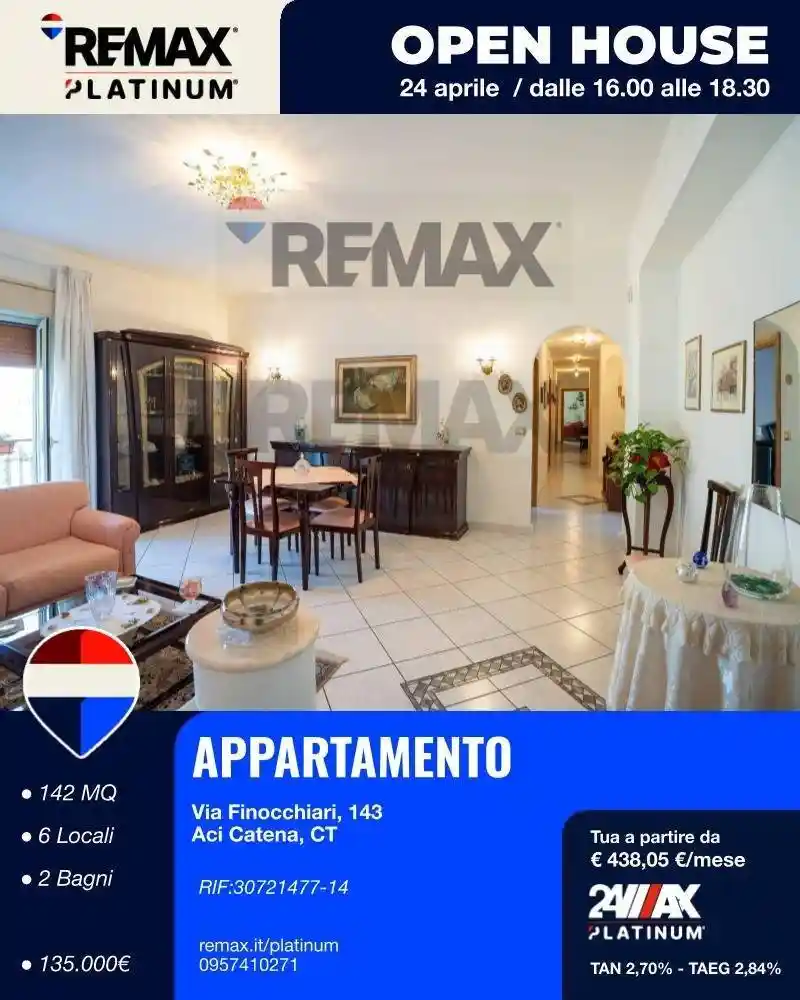 Appartamento in vendita a Aci Catena