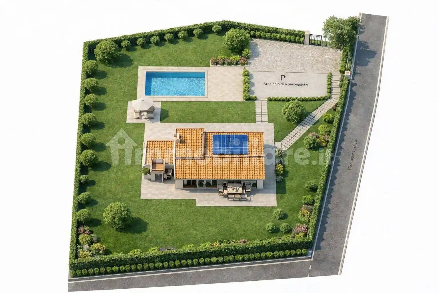 Villa in vendita a Monreale