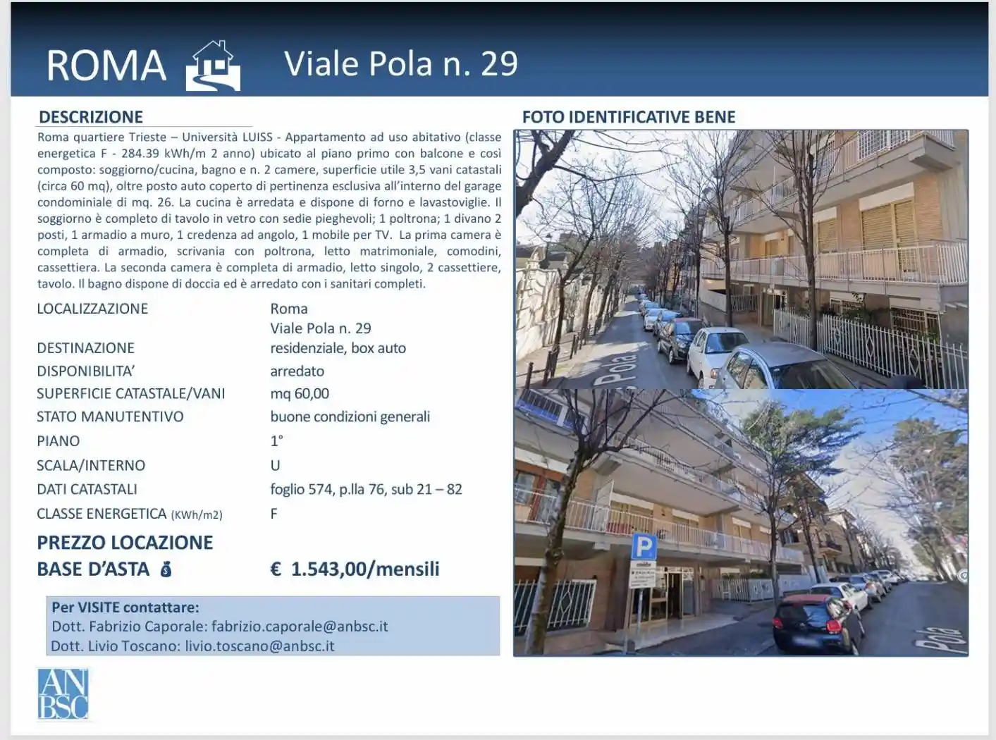 Appartamento in affitto a Roma