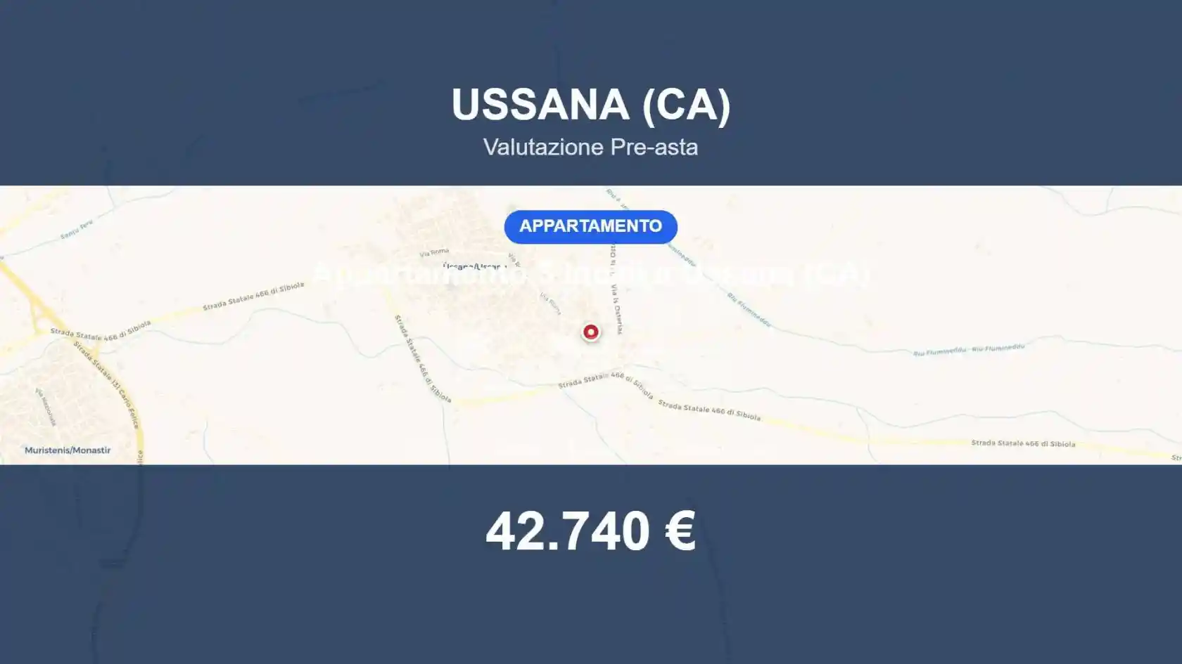 Appartamento in vendita a Ussana