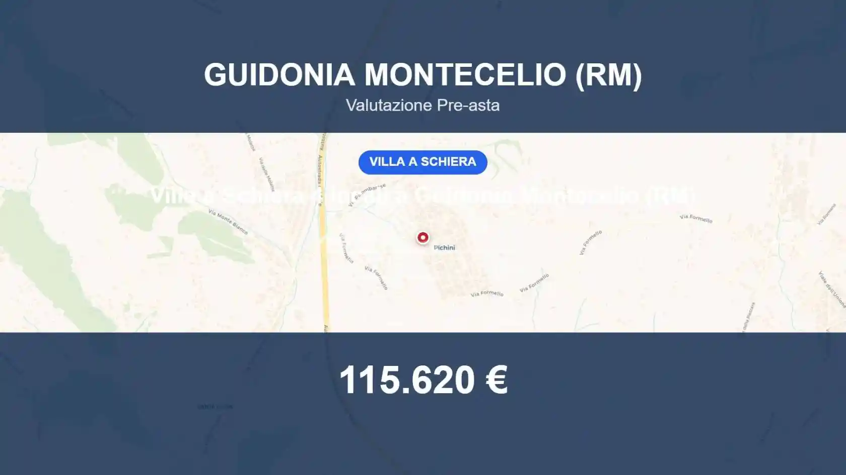 Villetta a schiera in vendita a Guidonia Montecelio