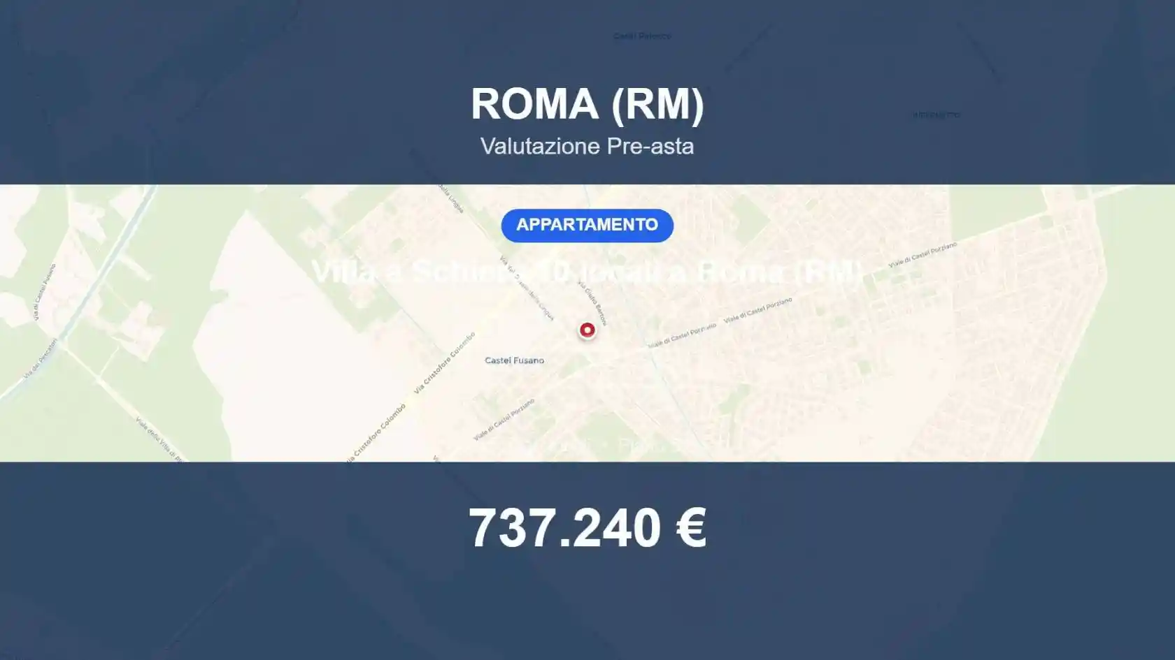 Appartamento in vendita a Roma