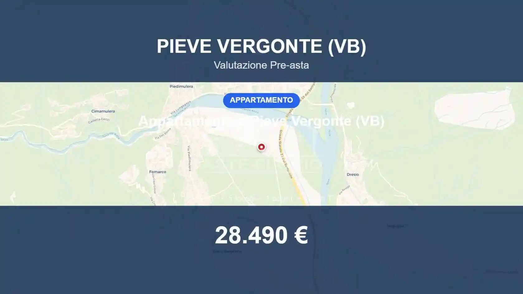 Appartamento in vendita a Pieve Vergonte
