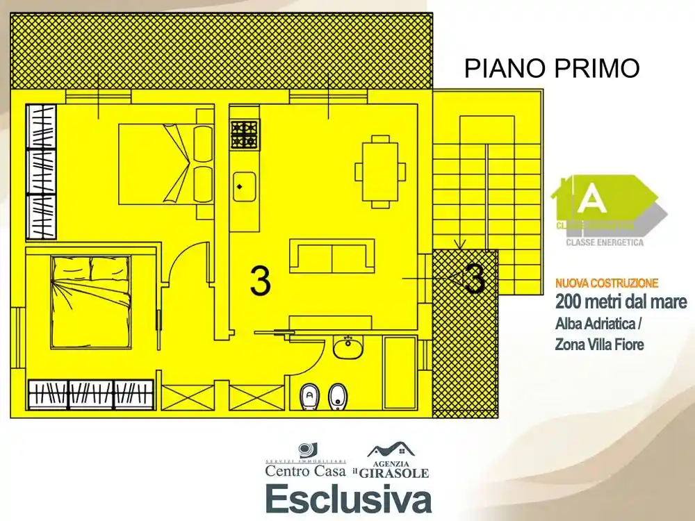 Appartamento in vendita a Alba Adriatica