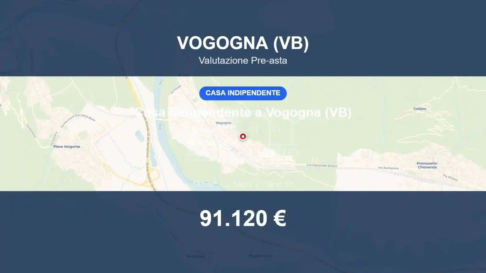 Villa in vendita a Vogogna