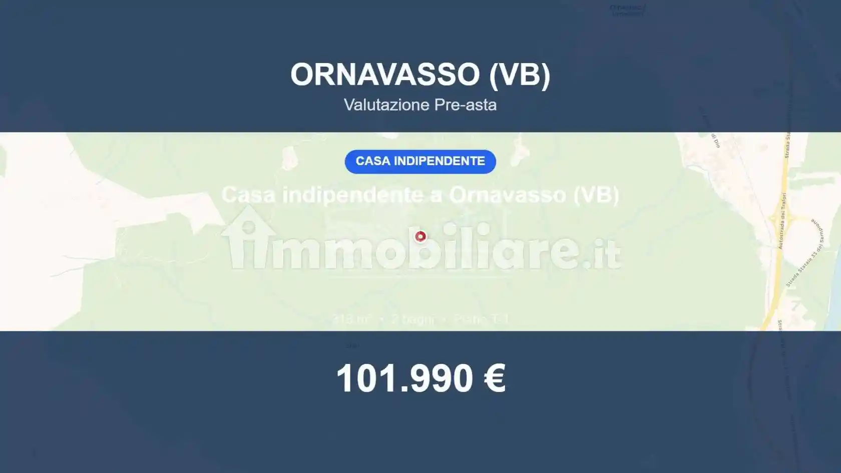 Villa in vendita a Ornavasso