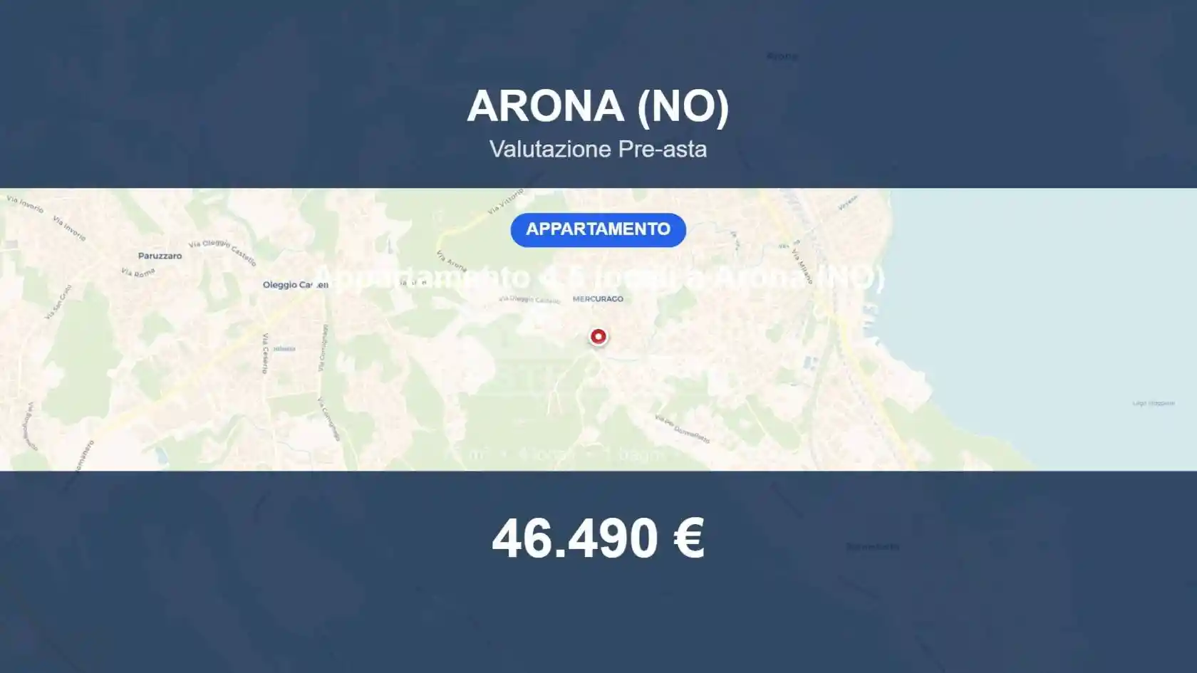 Appartamento in vendita a Arona