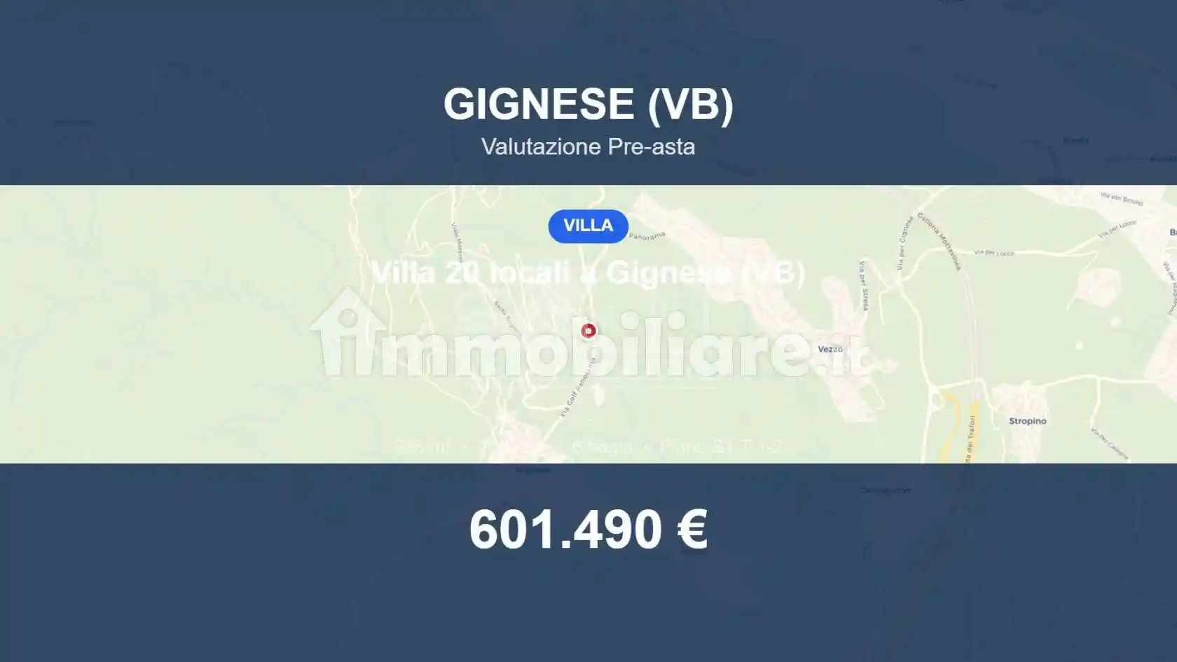 Villa in vendita a Gignese