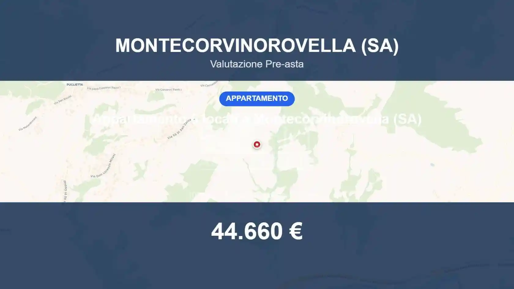 Appartamento in vendita a Montecorvino Rovella