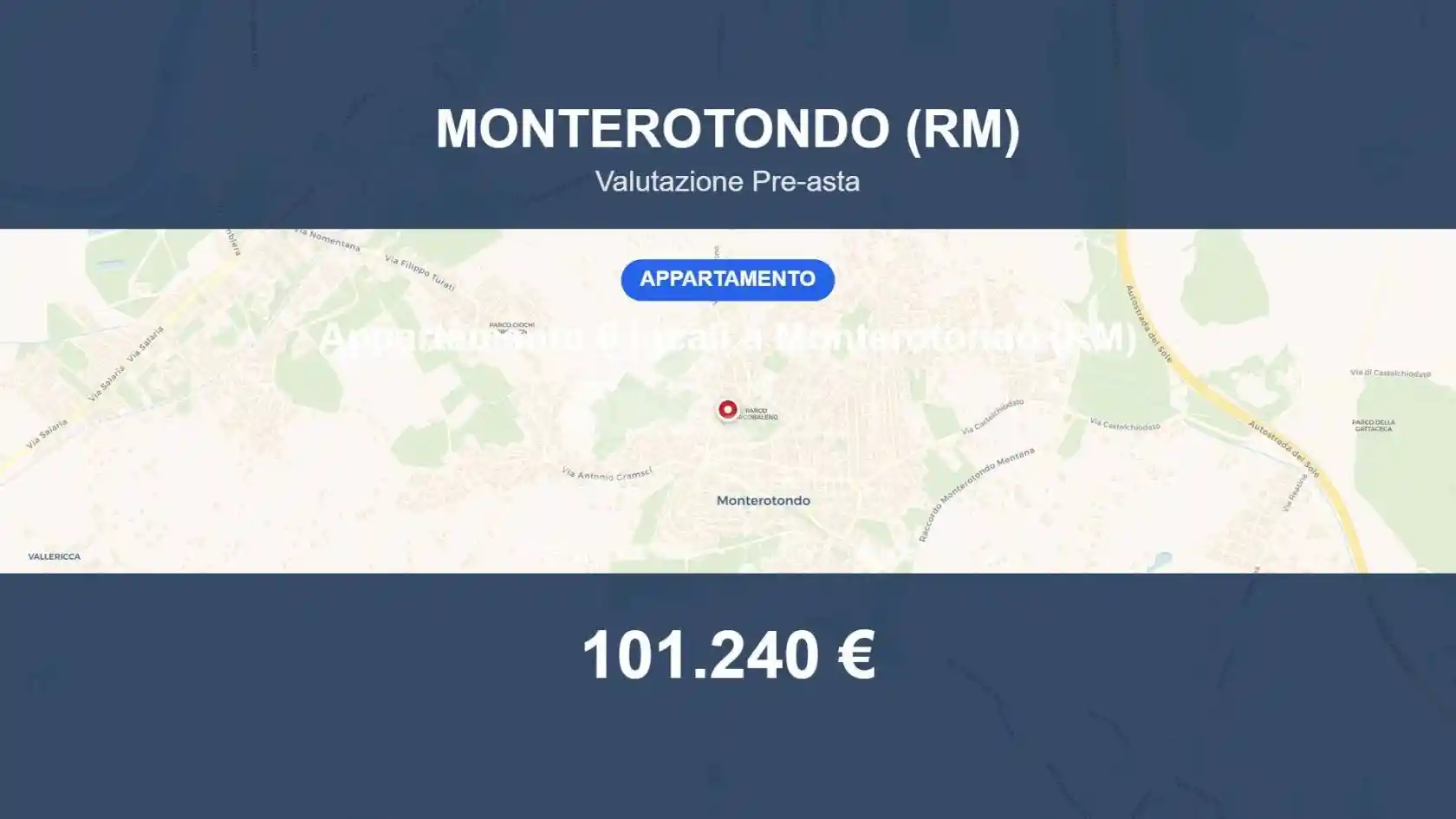 Appartamento in vendita a Monterotondo