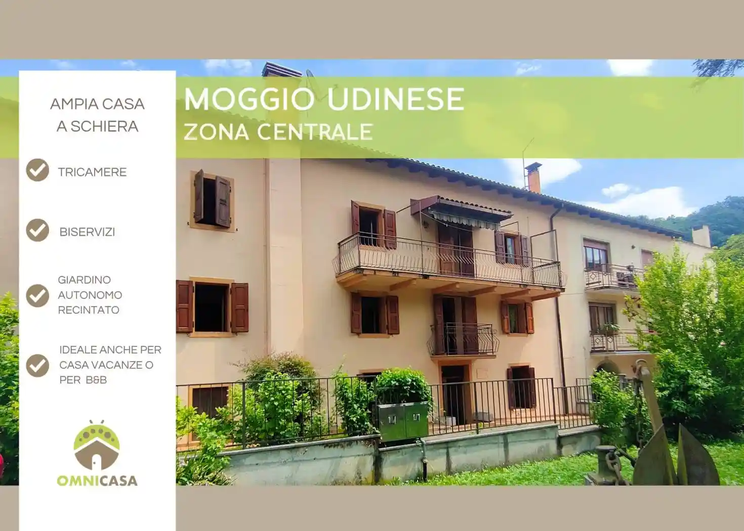 Casa indipendente in vendita a Moggio Udinese
