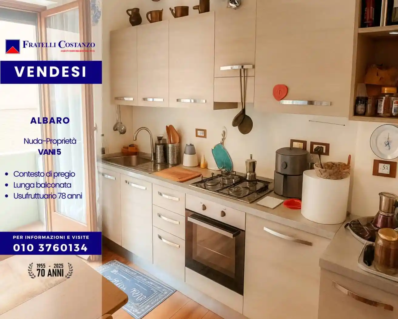 Appartamento in vendita a Genova