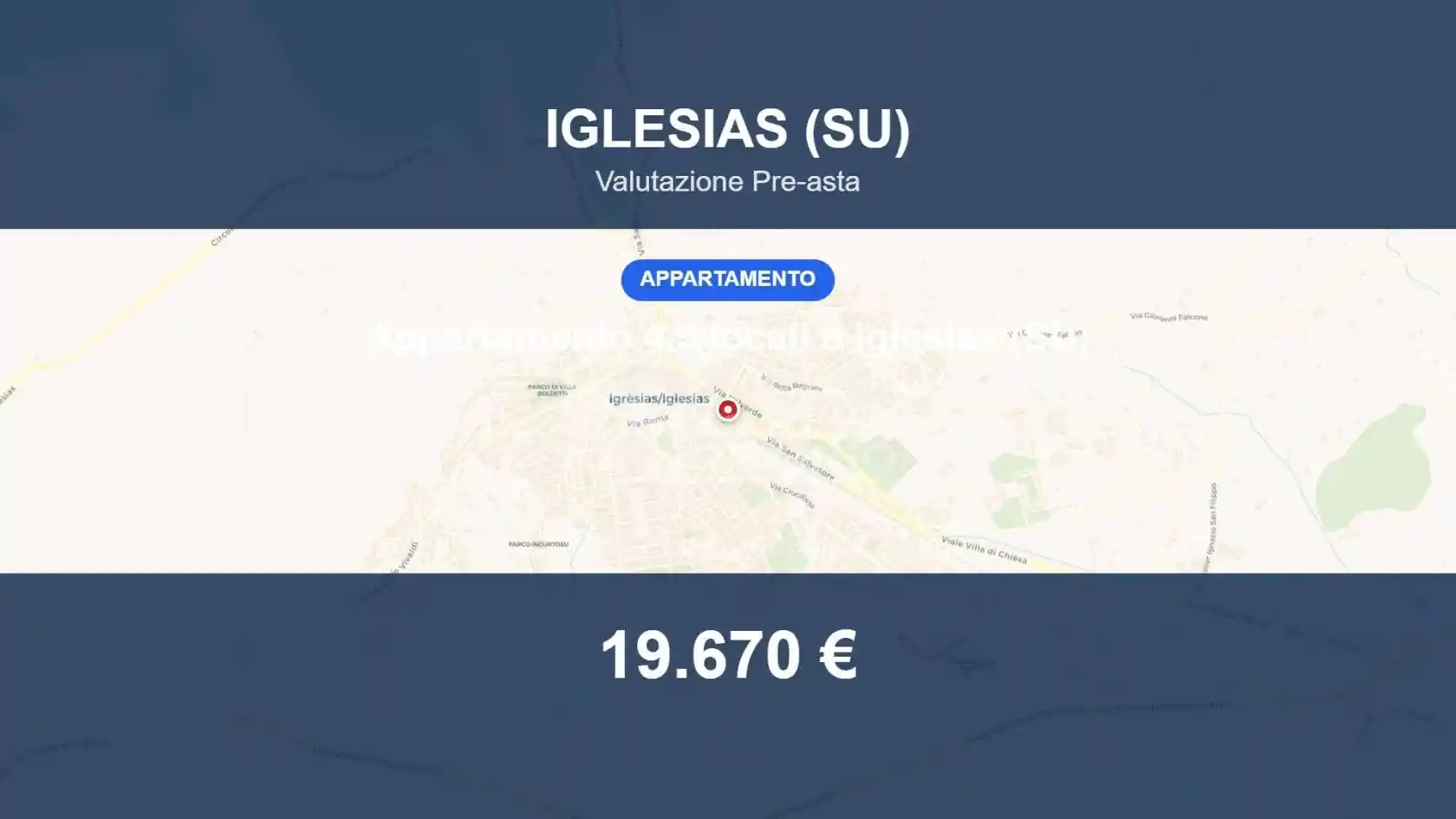 Appartamento in vendita a Iglesias