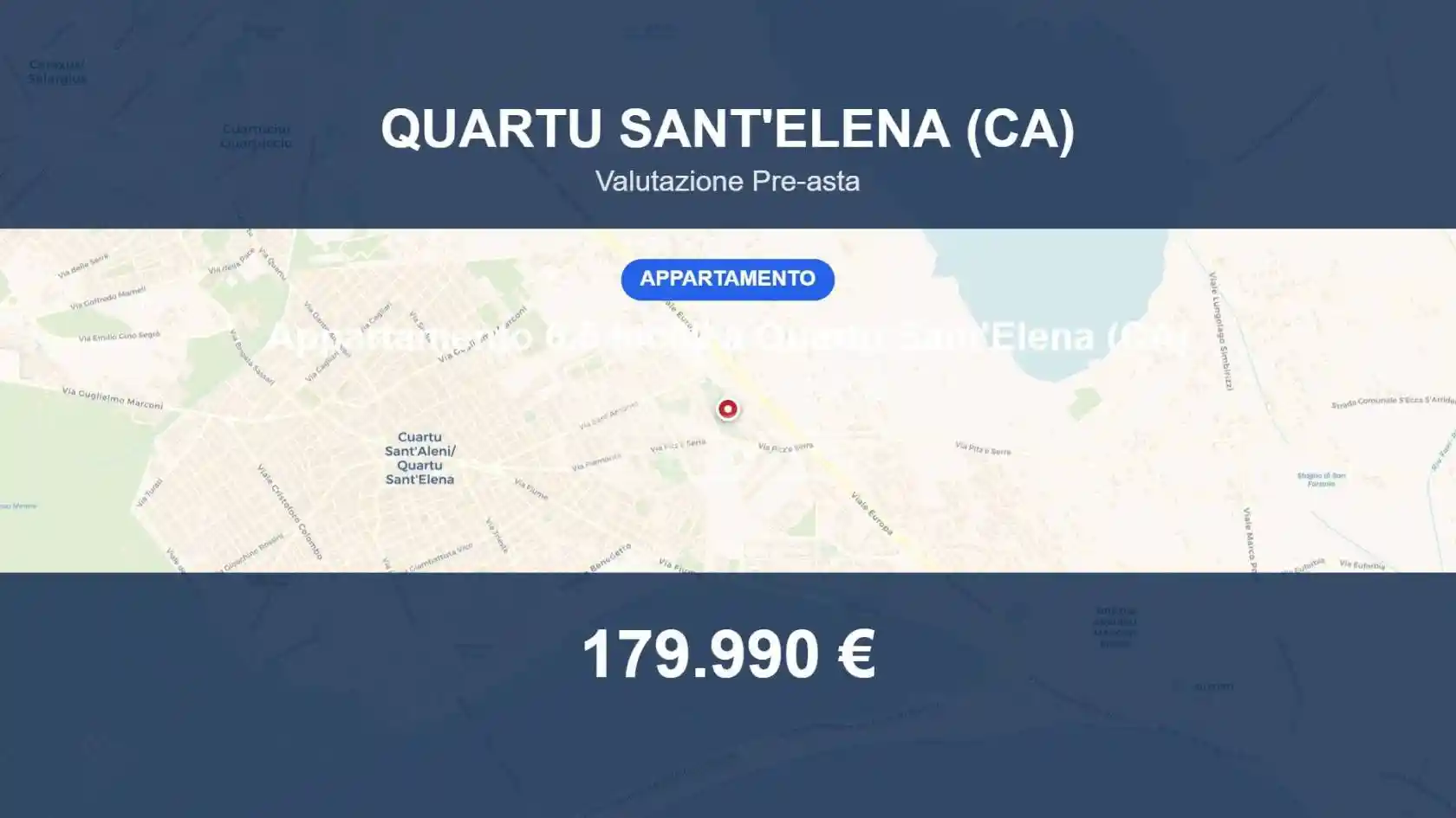 Appartamento in vendita a Quartu Sant'Elena
