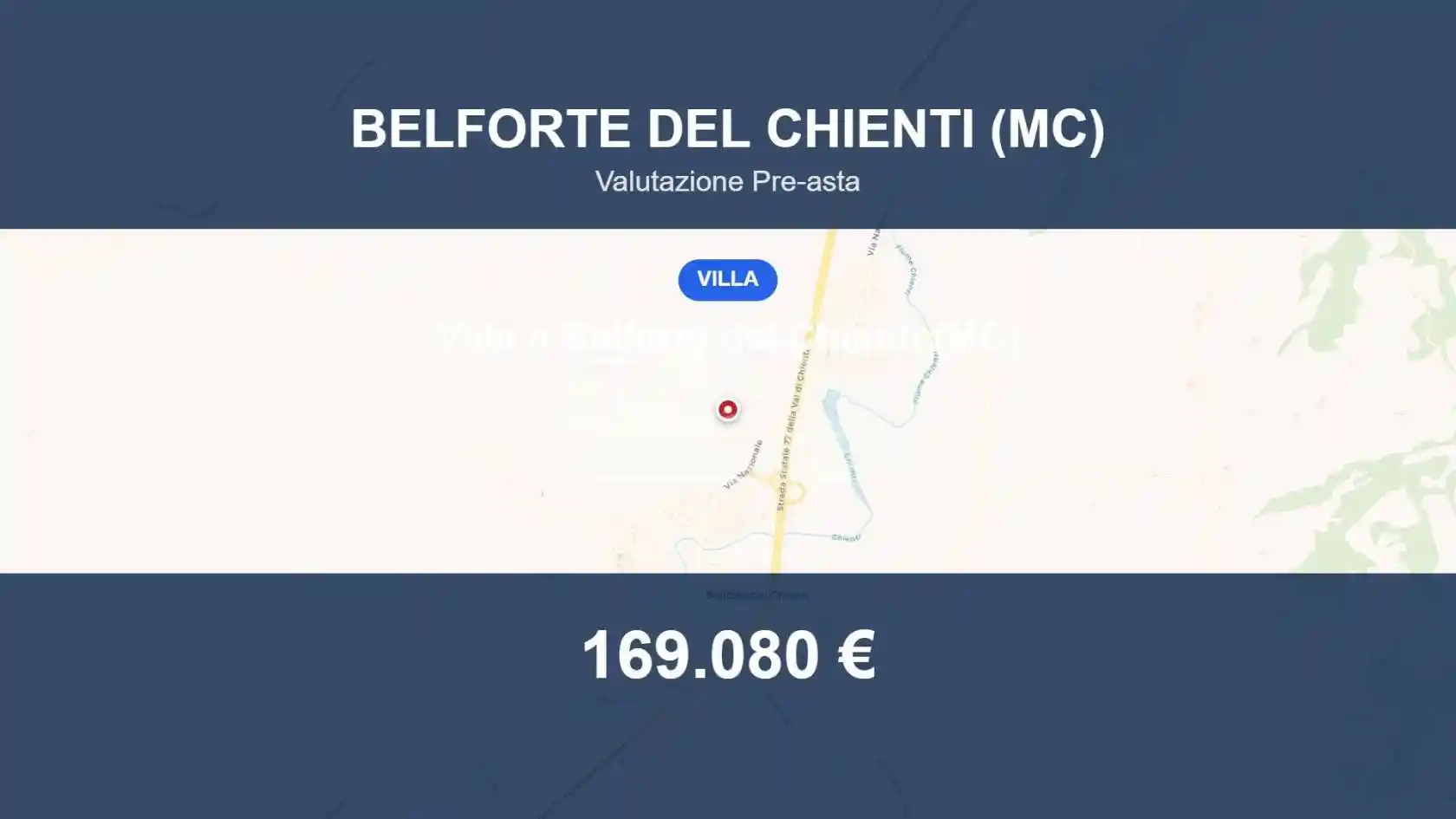 Villa in vendita a Belforte del Chienti