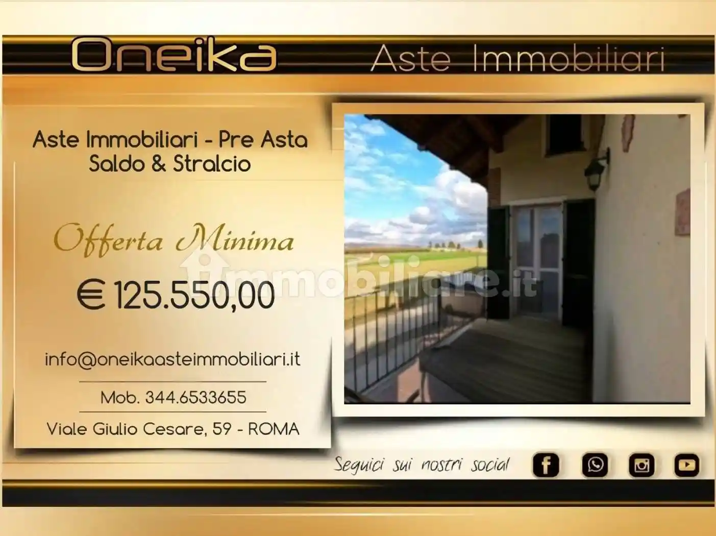 Appartamento in vendita a Riva Presso Chieri