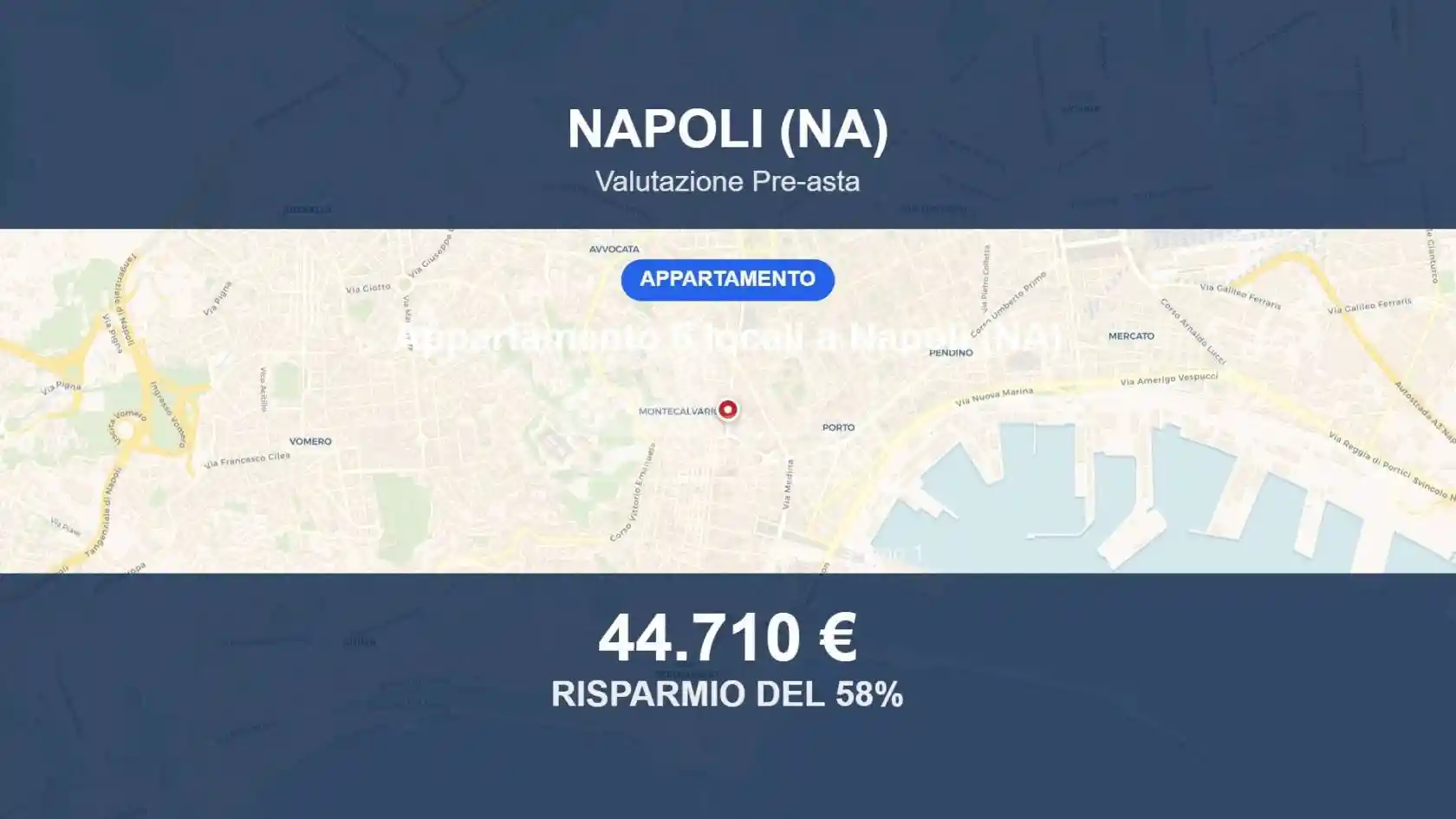 Appartamento in vendita a Napoli