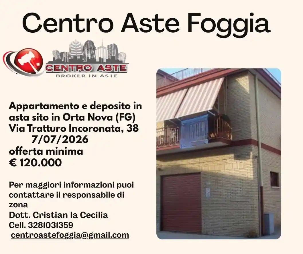 Appartamento in vendita a Orta Nova