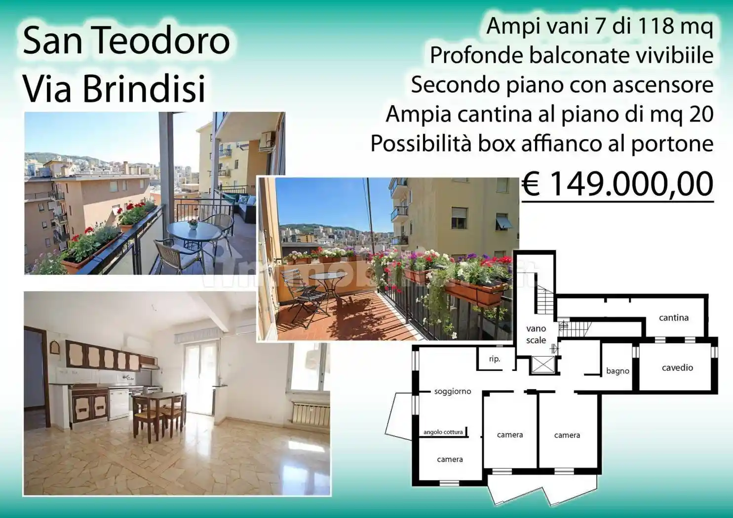 Appartamento in vendita a Genova