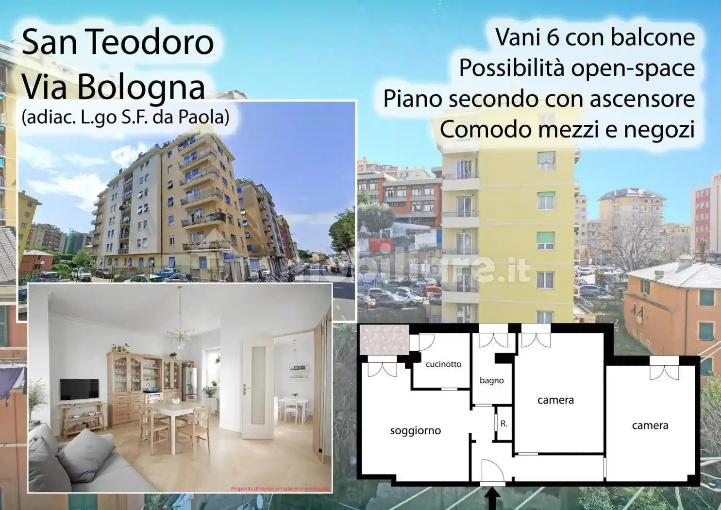 Appartamento in vendita a Genova