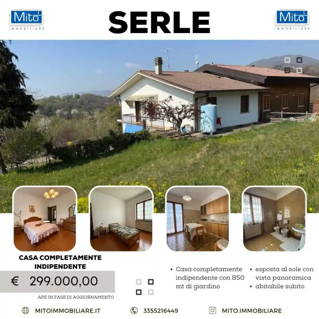 Villa in vendita a Serle