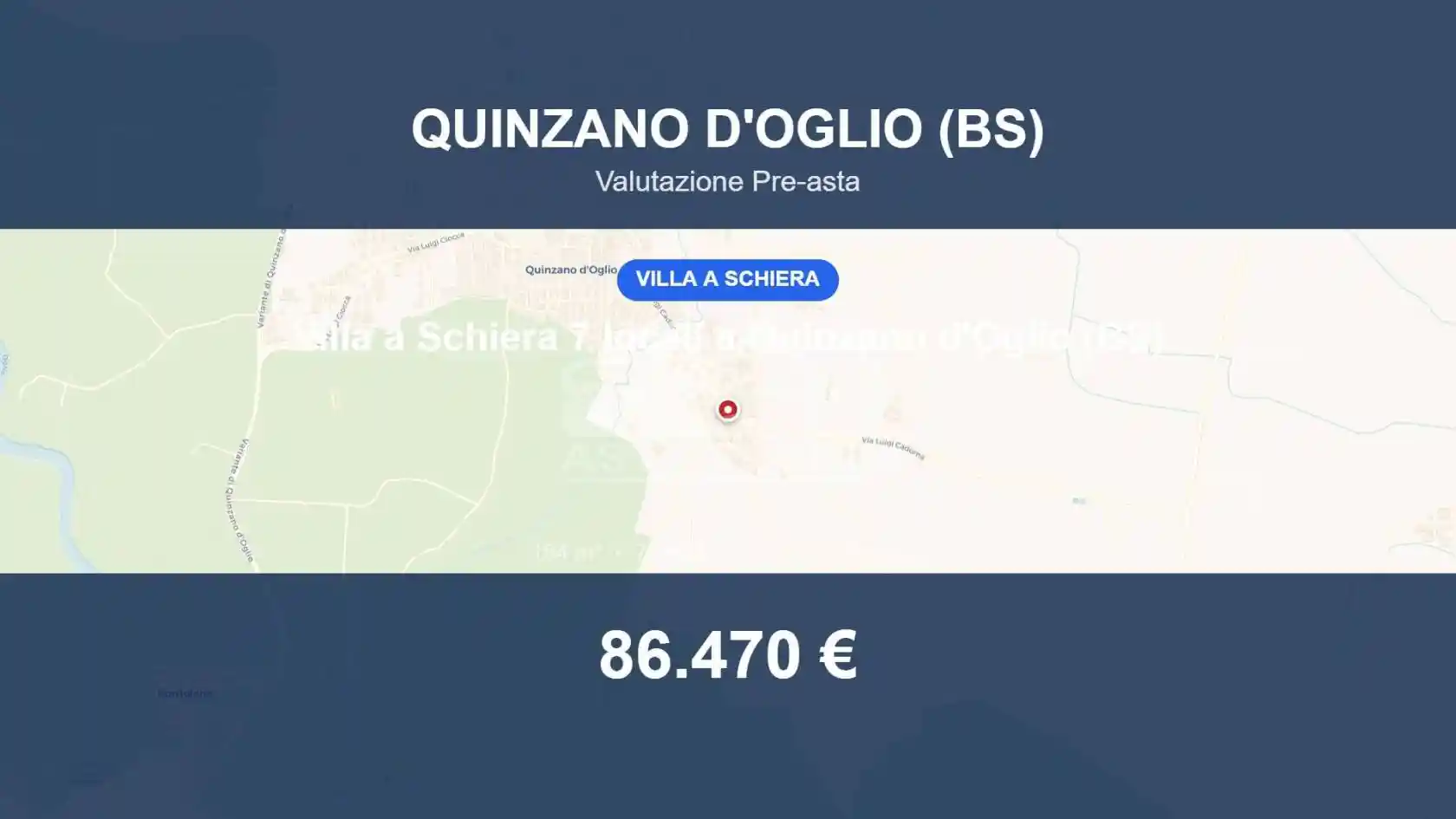 Villetta a schiera in vendita a Quinzano d'Oglio