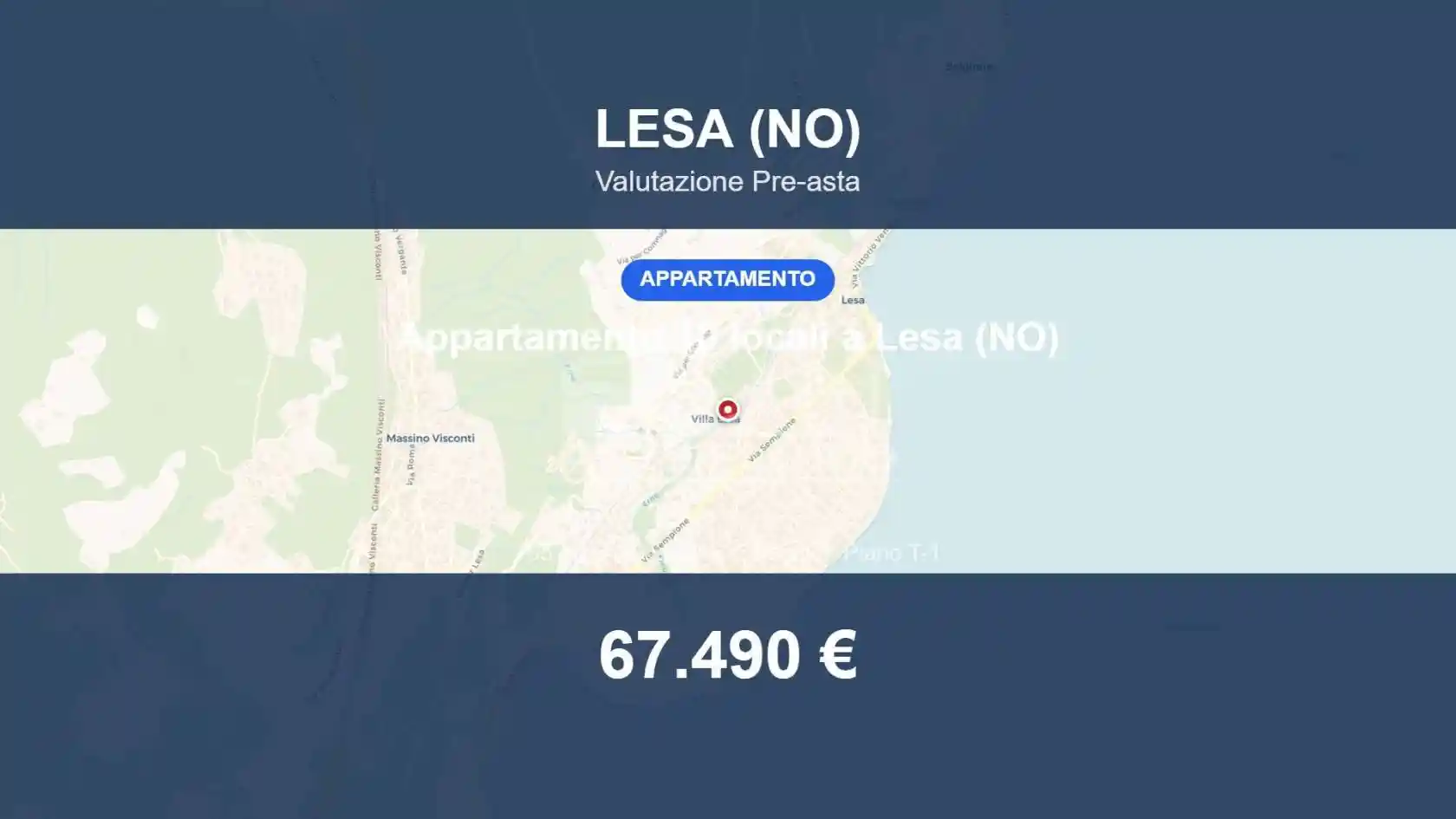 Appartamento in vendita a Lesa