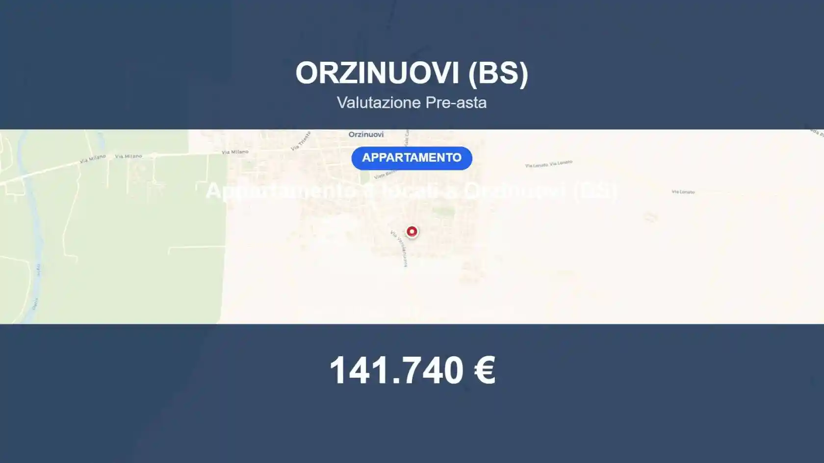 Appartamento in vendita a Orzinuovi