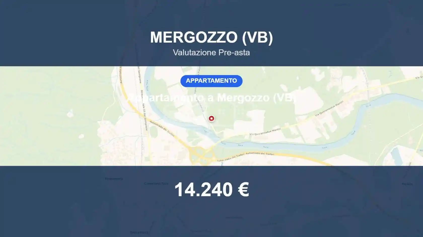 Appartamento in vendita a Mergozzo