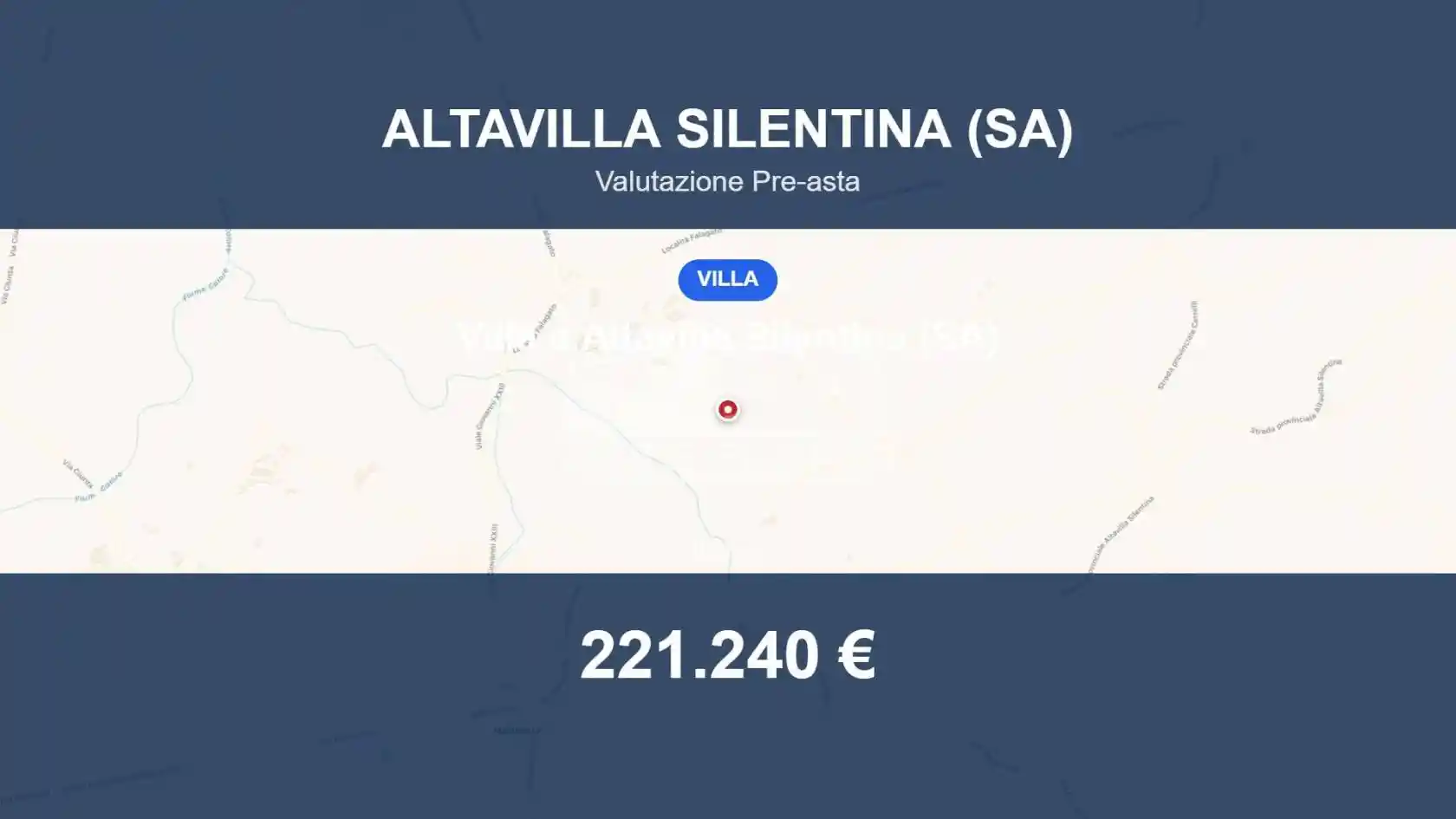 Villa in vendita a Altavilla Silentina