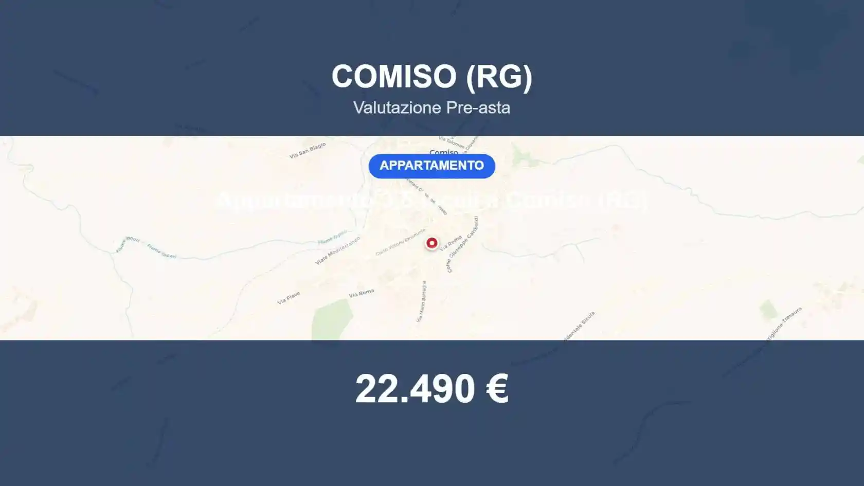 Appartamento in vendita a Comiso