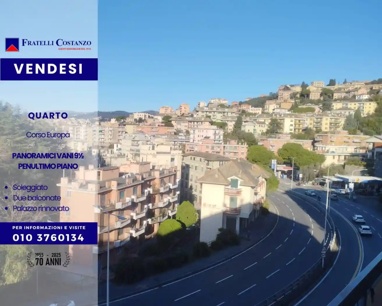 Appartamento in vendita a Genova
