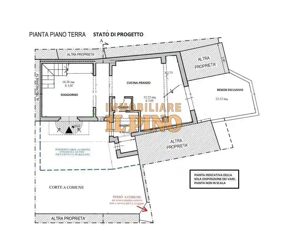 Casa indipendente in vendita a Cascina