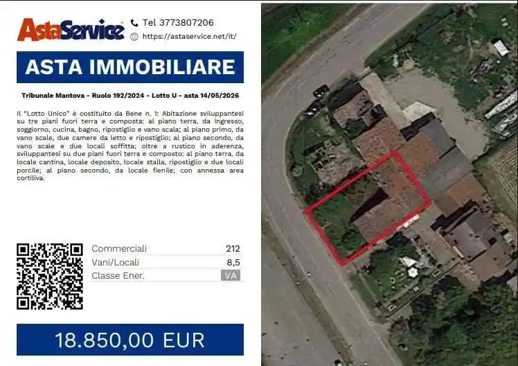 Palazzo - Stabile in vendita a Sermide e Felonica