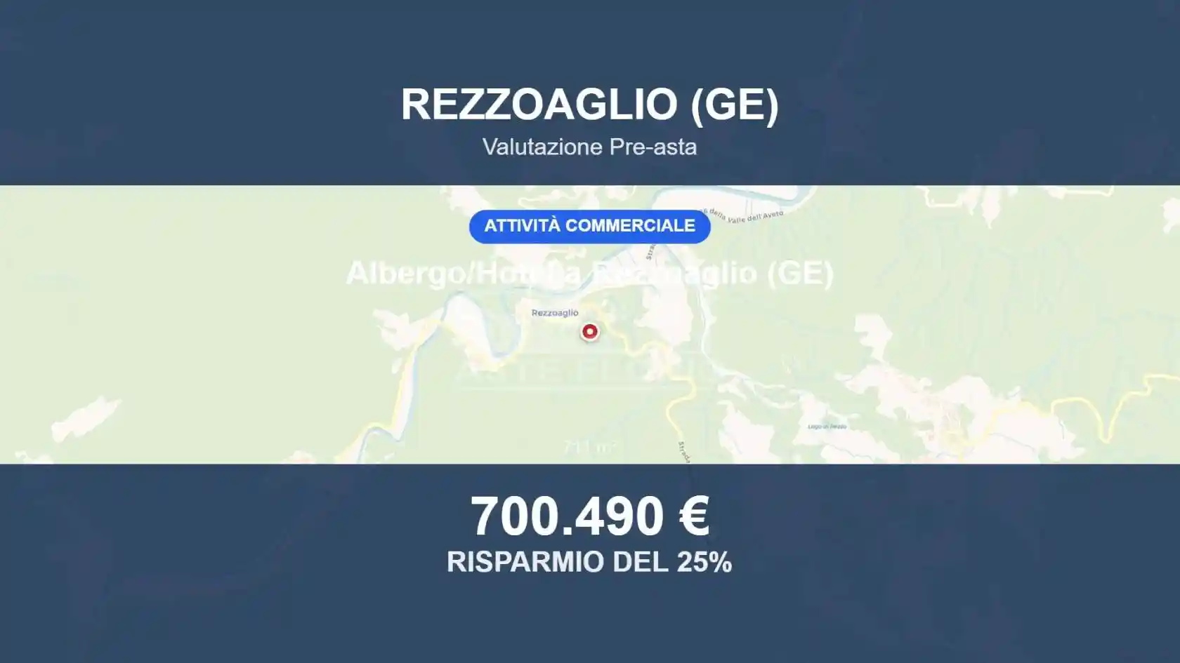 Appartamento in vendita a Rezzoaglio