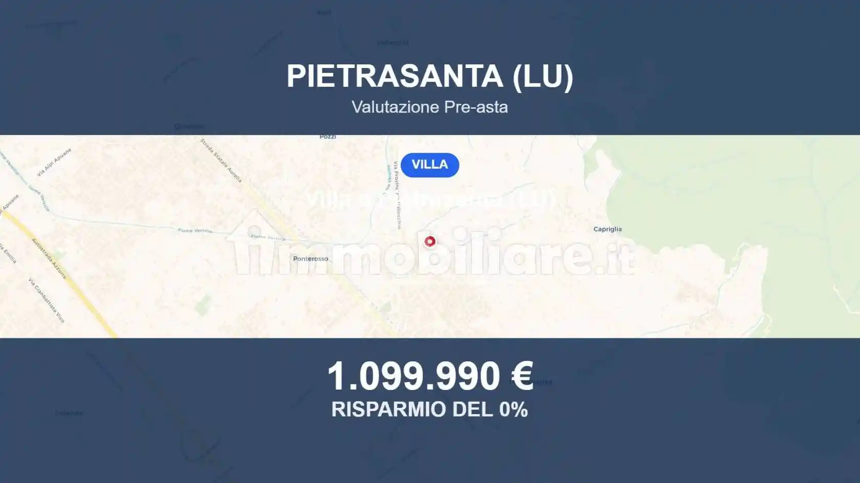 Villa in vendita a Pietrasanta