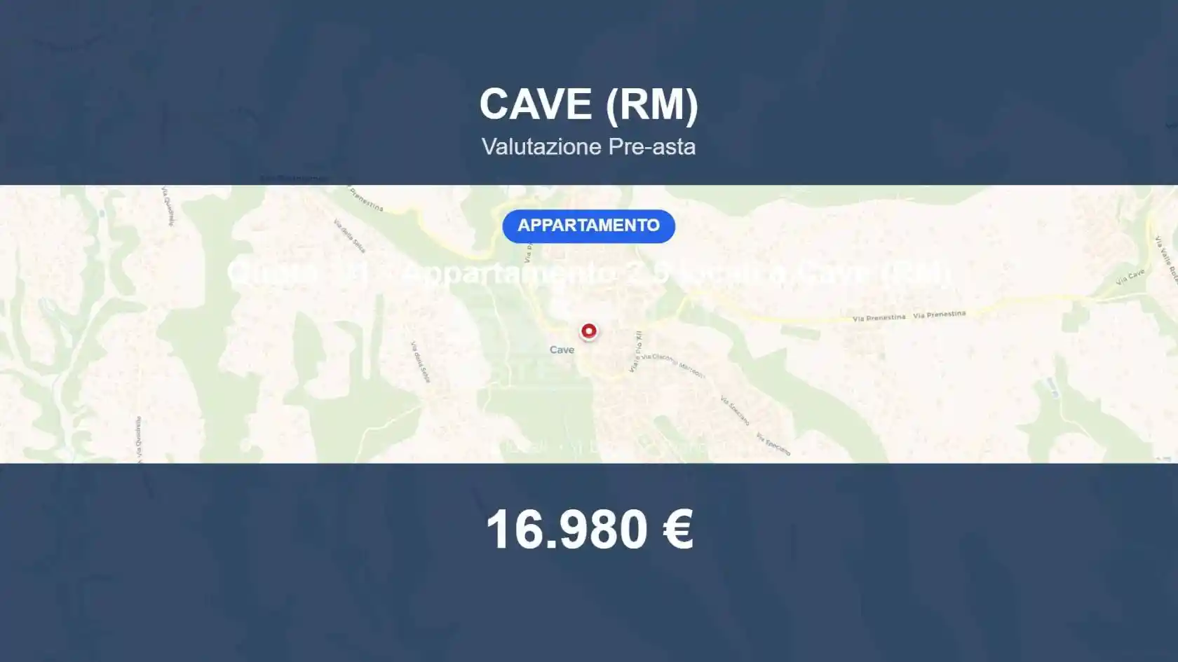 Appartamento in vendita a Cave