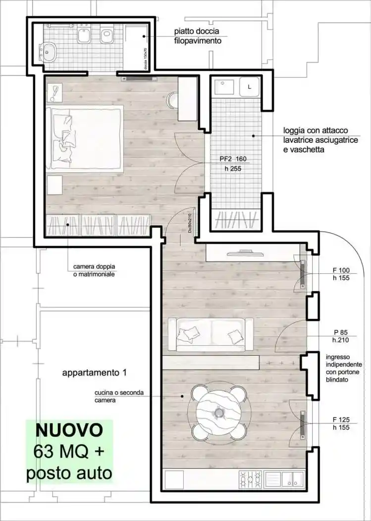 Appartamento in vendita a Siena