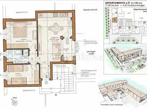 Appartamento in vendita a Castel San Niccolò