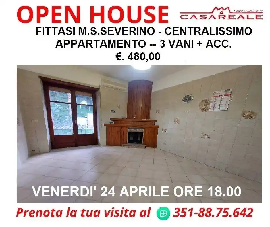 Appartamento in affitto a Mercato San Severino