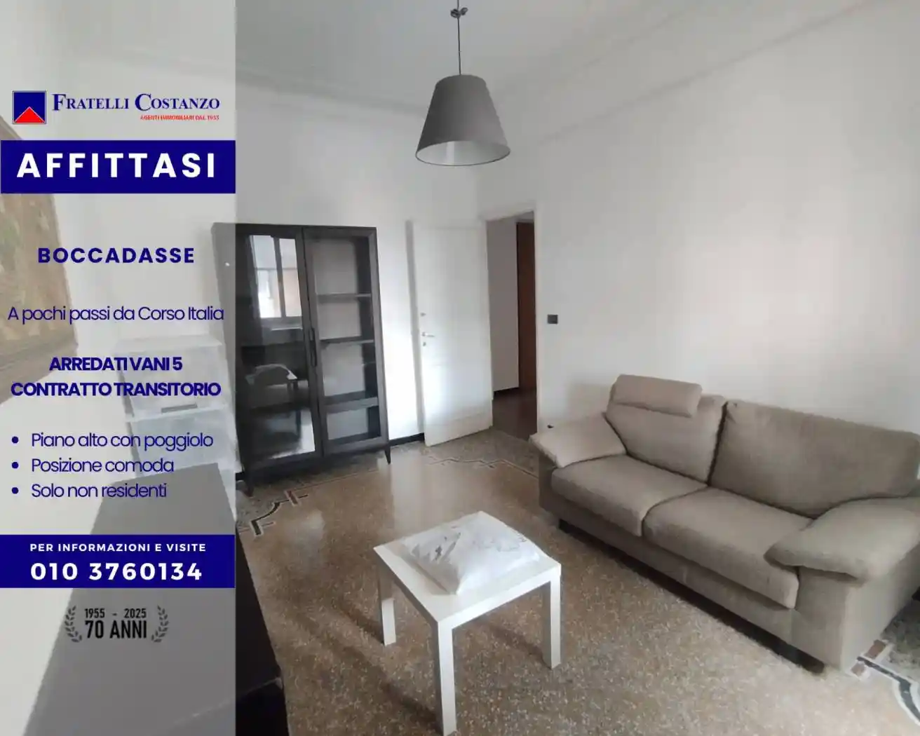 Appartamento in affitto a Genova