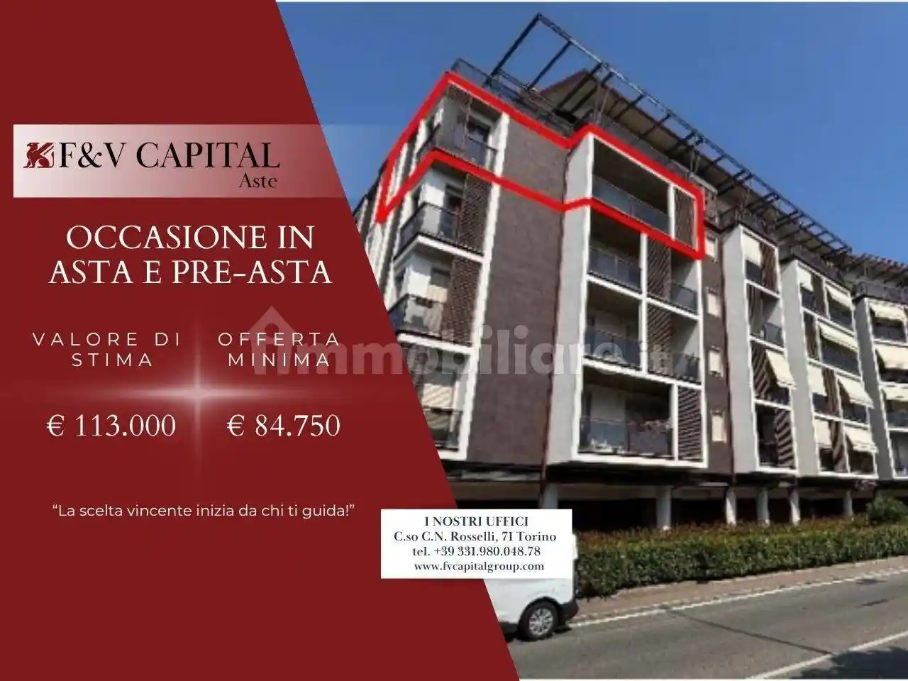 Appartamento in vendita a Moncalieri