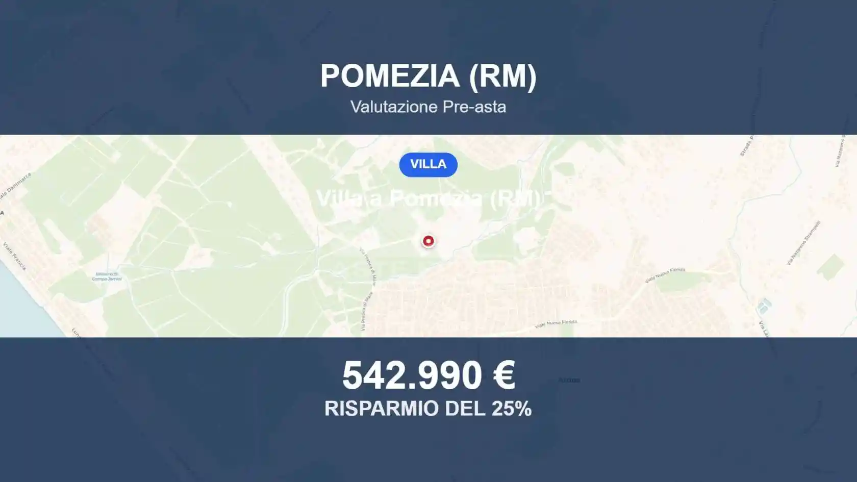 Villa in vendita a Pomezia