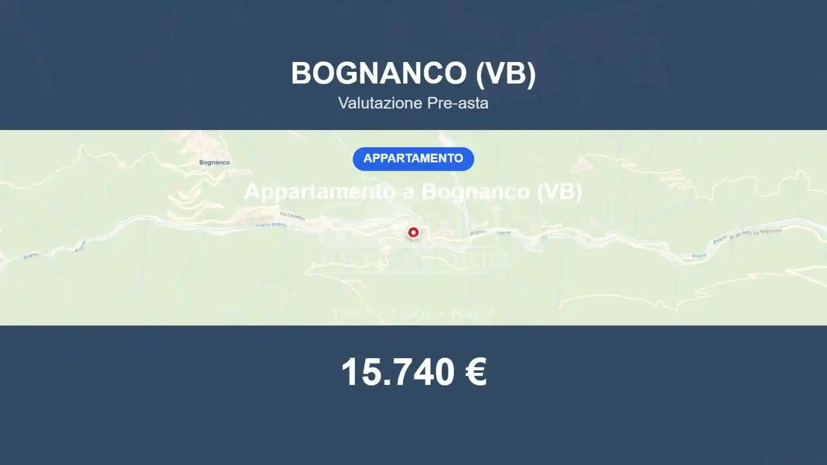 Appartamento in vendita a Bognanco