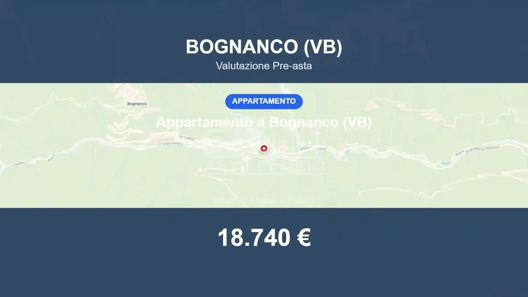 Appartamento in vendita a Bognanco