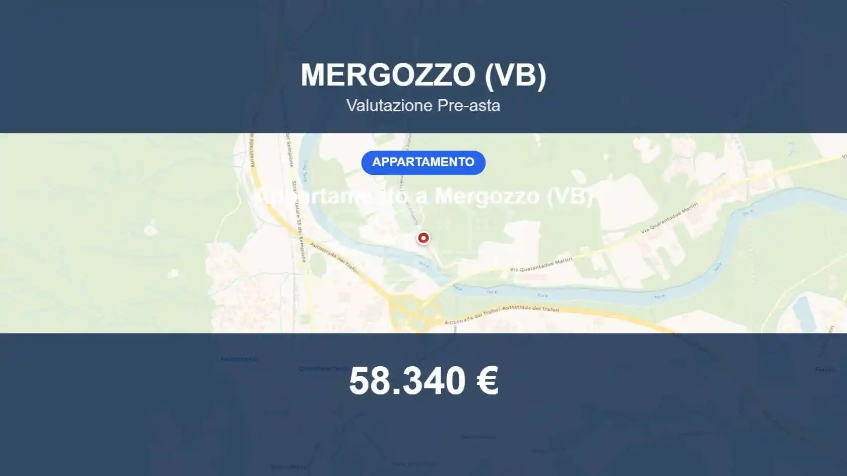 Appartamento in vendita a Mergozzo