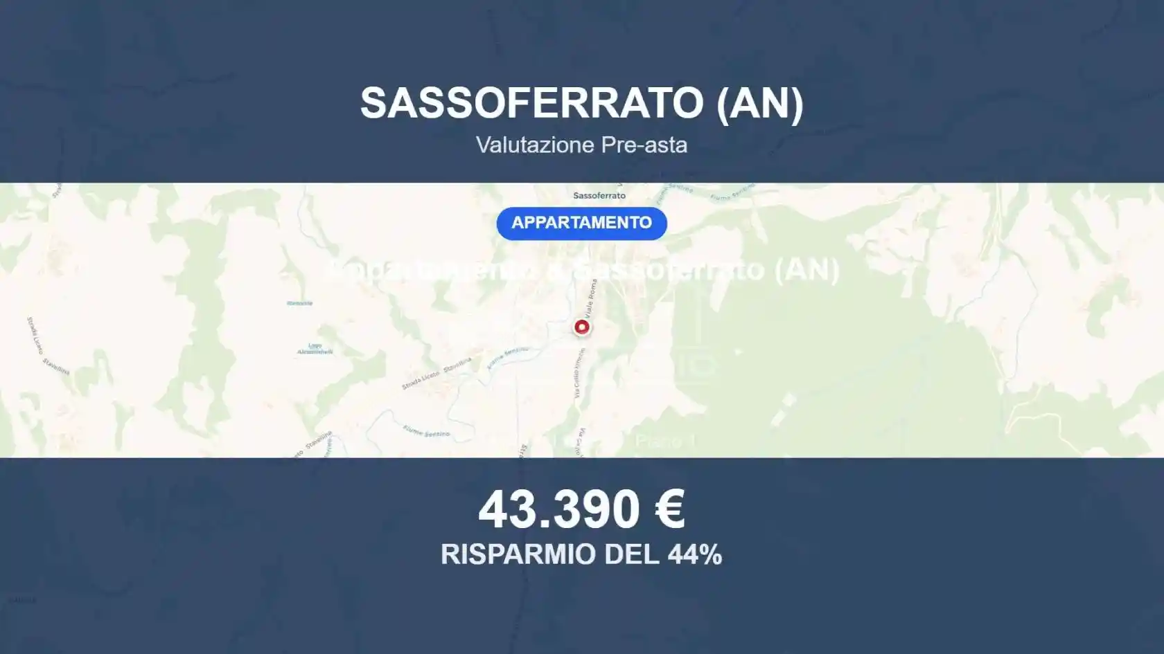 Appartamento in vendita a Sassoferrato