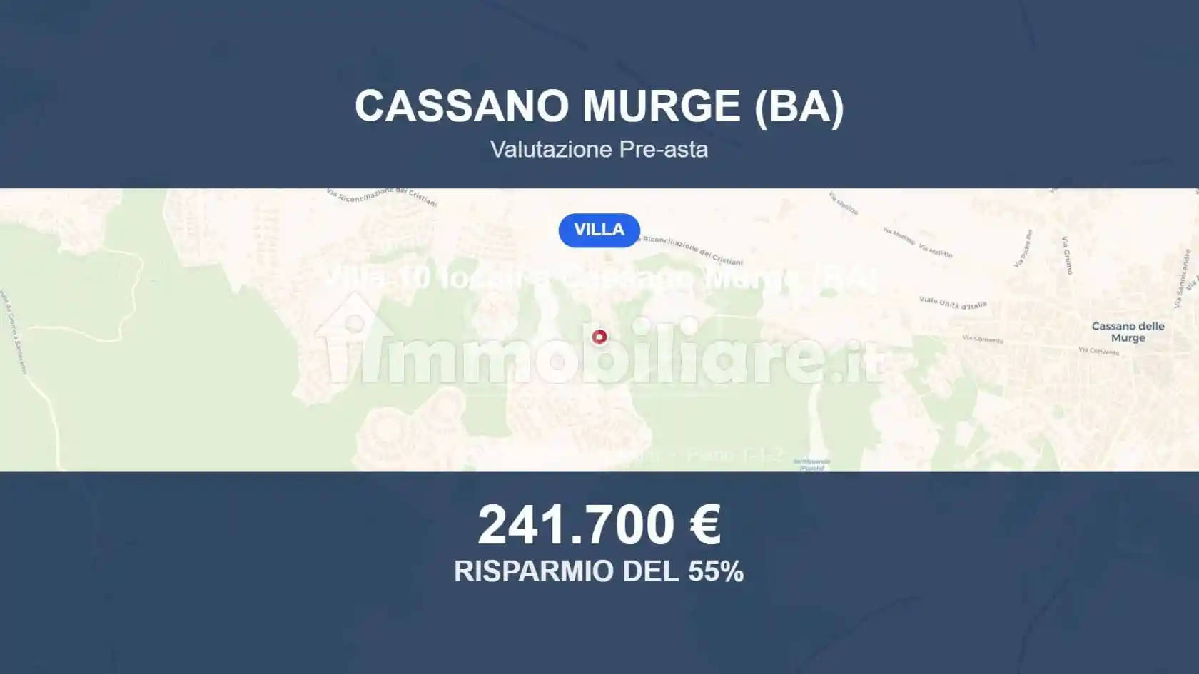 Villa in vendita a Cassano delle Murge