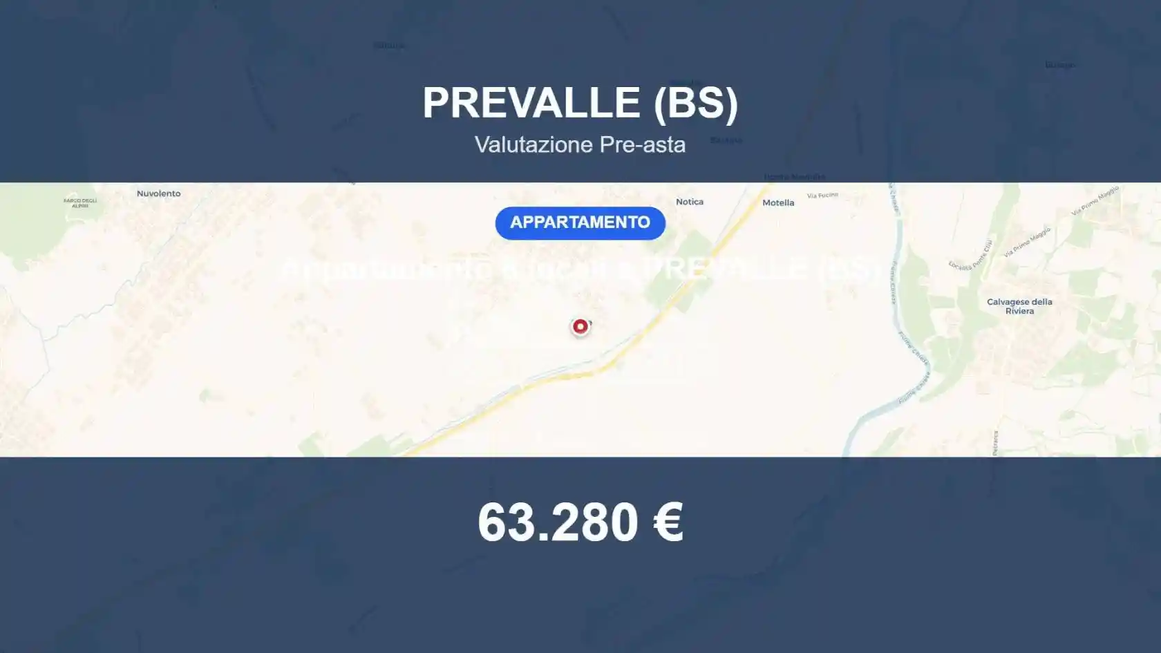 Appartamento in vendita a Prevalle